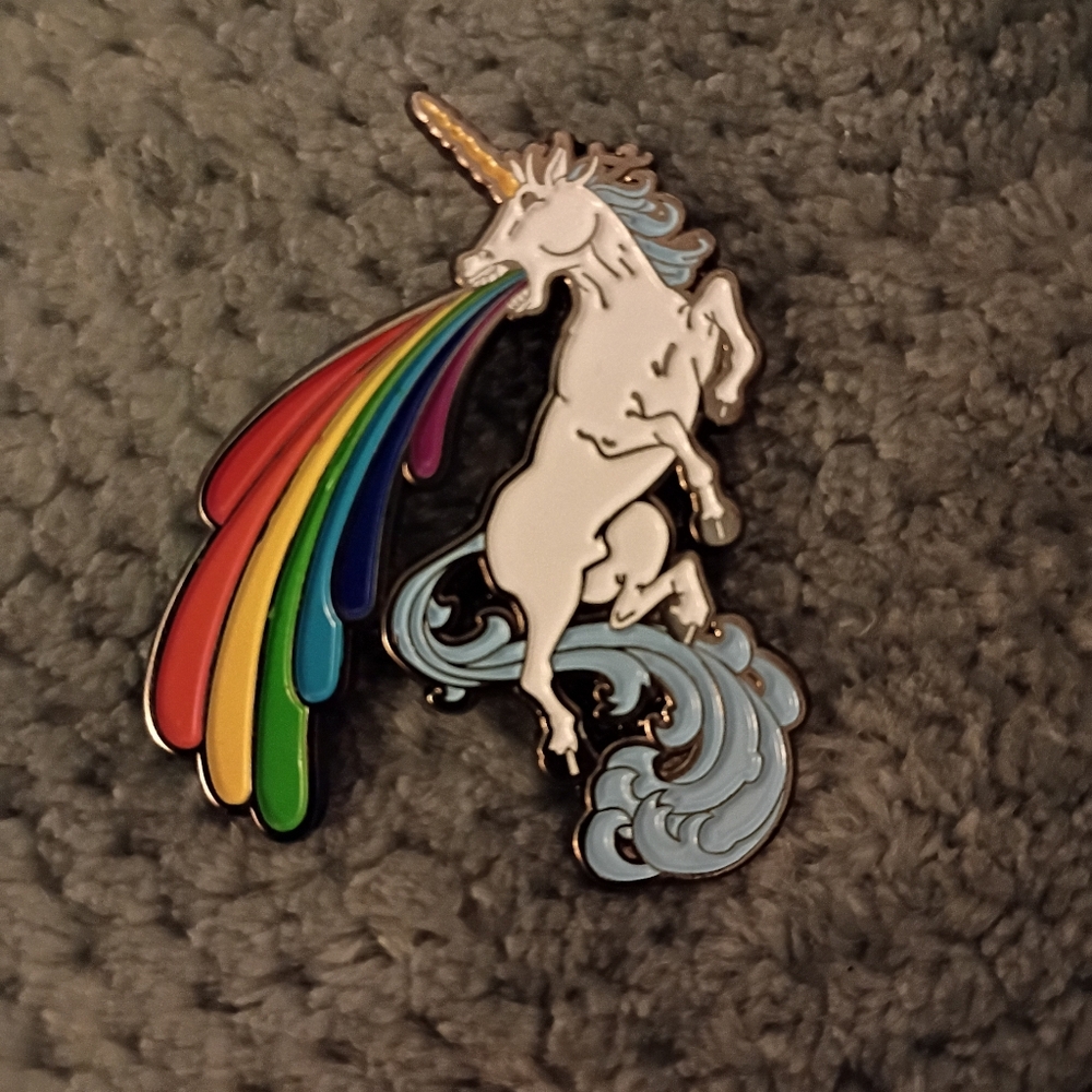 Colorful Unicorn Enamel Pin